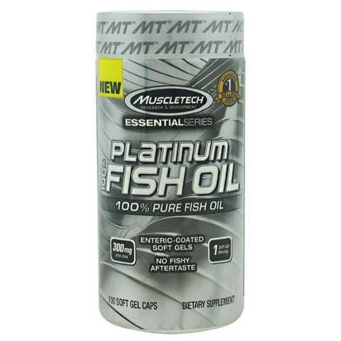 100% Platinum Fish Oil, 100 Soft Gel Caps, 100 Soft Gel Caps