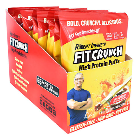 High Protein Puffs, Barbecue, 8 (8.40) Bags