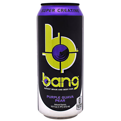 Bang, Purple Guava Pear, 12 - 16 fl oz Cans