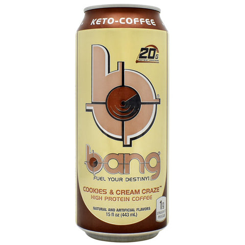 Bang, Cookies And Cream Craze, 12 (15 fl oz) Cans