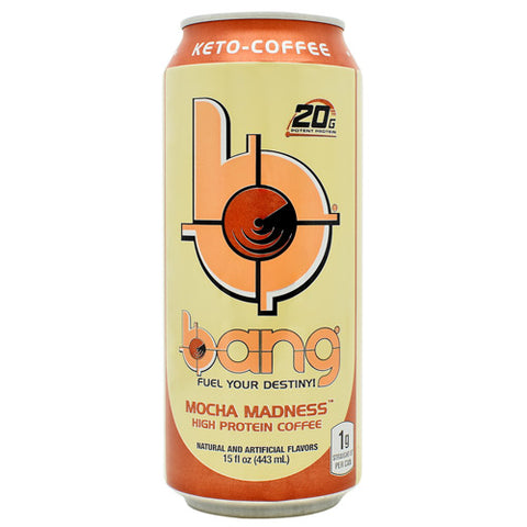 Bang, Mocha Madness, 12 (15 fl oz) Cans