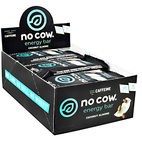 No Cow Energy Bar, Coconut Almond, 12 (1.77 oz) Bars