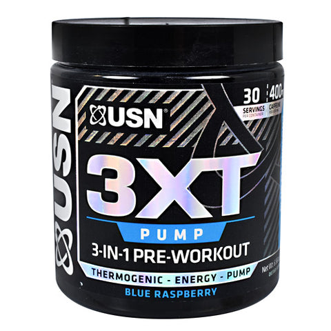 3xt Pump, Blue Raspberry, 30 Servings