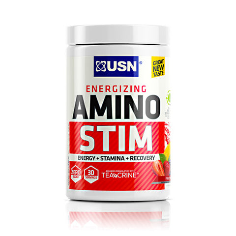 Amino Stim, Fruit Punch, 30 Servings