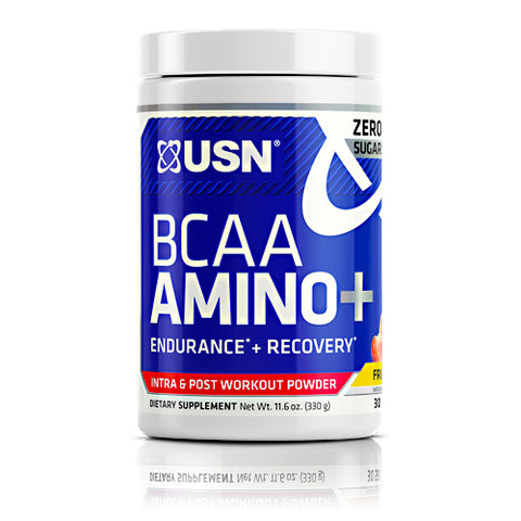 Bcaa Amino +, Fruit Punch, 30 Servings