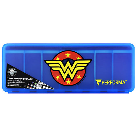 7 Day Vitamin Storage, Wonder Woman, 1 (7 Day) Container