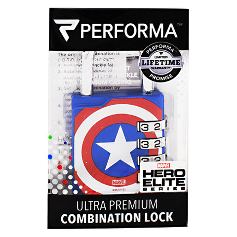 Combination Lock, Captain America, 1 Lock