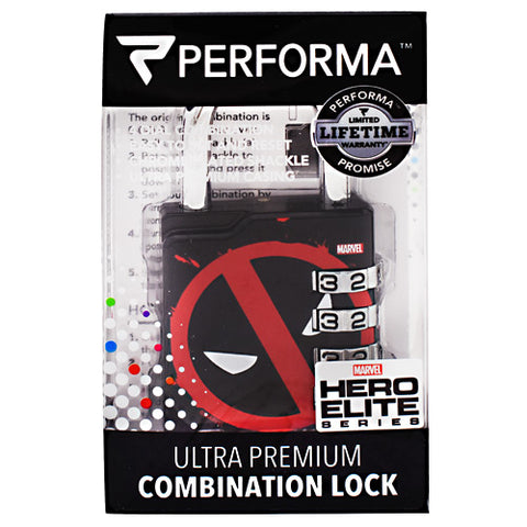 Combination Lock, Deadpool, 1 Lock