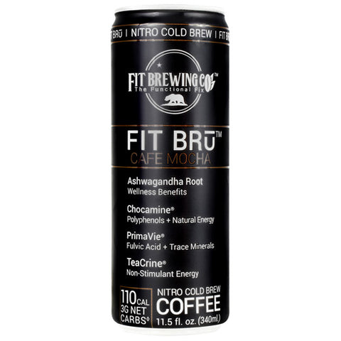 Fit Bru, Cafe Mocha, 12 (11.5 fl oz) Cans