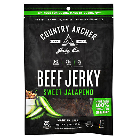 Beef Jerky, Sweet Jalapeno, 3 oz. (85g)