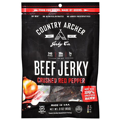 Beef Jerky, Crushed Red Pepper, 3 oz (85 g)