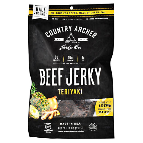 Beef Jerky, Teriyaki, 8 oz (227 g)