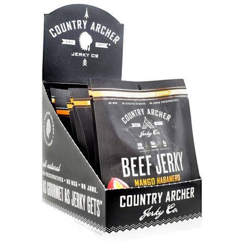 Beef Jerky, Mango Habanero, 12 (1.5 oz) Bags