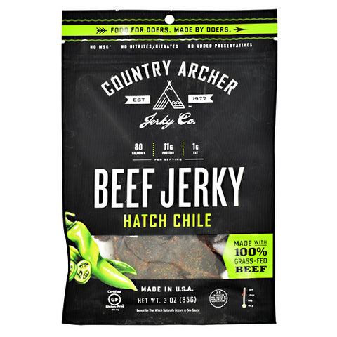 Beef Jerky, Hatch Chile, 3 oz (85 g)