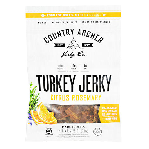 Turkey Jerky, Citrus Rosemary, 2.75 oz (78 g)