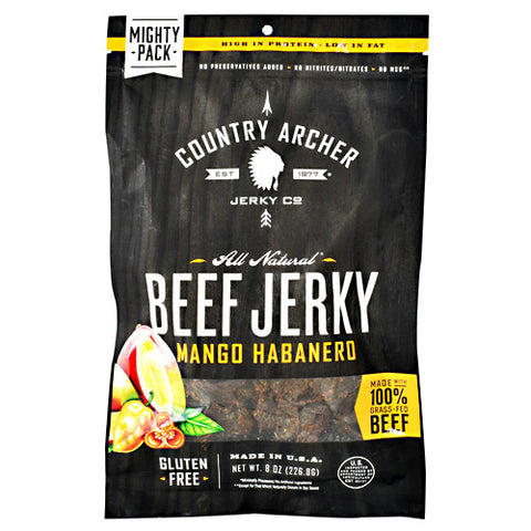 Beef Jerky, Mango Habanero, 8 oz (226.8g)