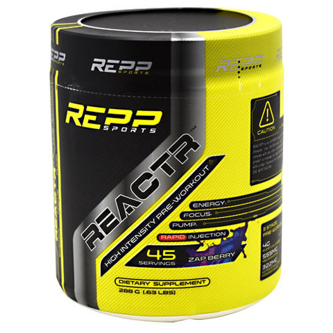 Reactr, Zap Berry, 45 Servings