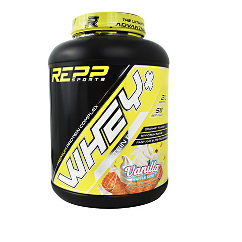 Whey + Premium Protein, Vanilla Waffle Cone, 4 lbs. (1,815g)