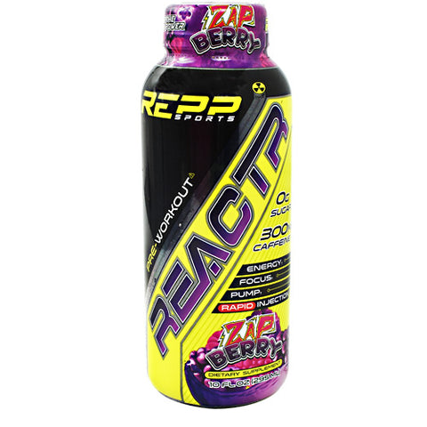 Reactr Rtd, Zap Berry, 12 (10 fl oz.) Bottles