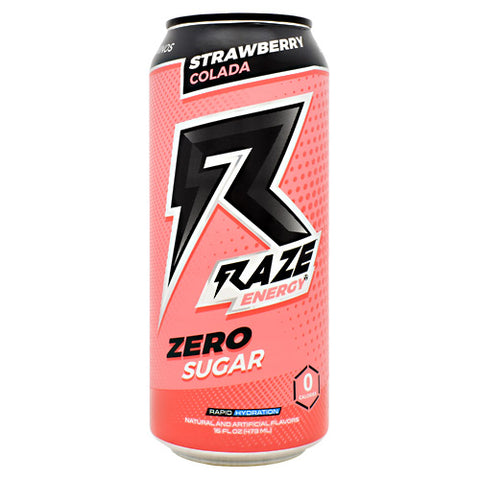 Raze Energy, Strawberry Colada, 12 - 16 FL OZ Cans