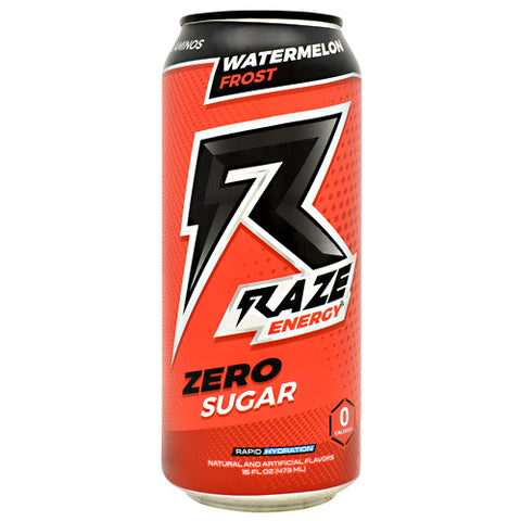 Raze Energy, Watermelon Frost, 12 - 16 FL OZ Cans