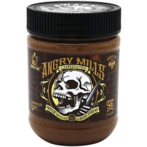 Angry Mills Almond Spread, Chocolate Chaos, 12 oz (340 g)