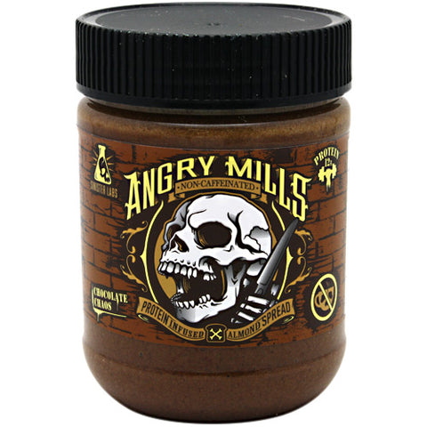 Angry Mills Almond Spread, Chocolate Chaos, 12 oz (340 g)