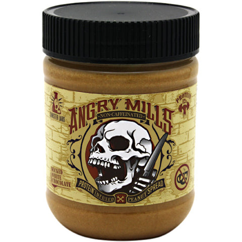 Angry Mills Peanut Spread, Wicked White Chocolate, 12 oz (340 g)