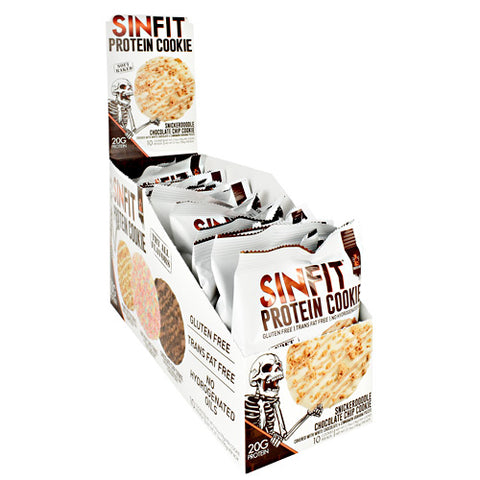 Sinfit Cookie, Snickerdoodle Chocolate Chip Cookie, 10 ( 2.75oz) Cookies