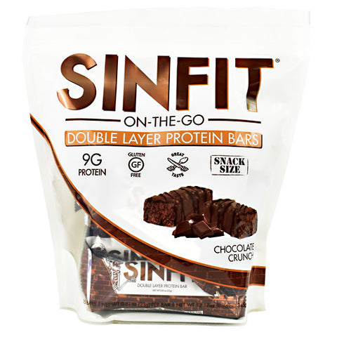 Sinfit Bar, Chocolate Crunch, 15 (0.81 oz) Bars