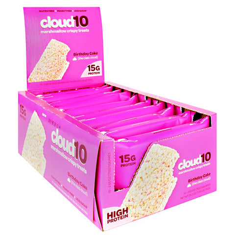 Marshmallow Crispy Treats, Birthday Cake, 10 (2.65oz.) Squares