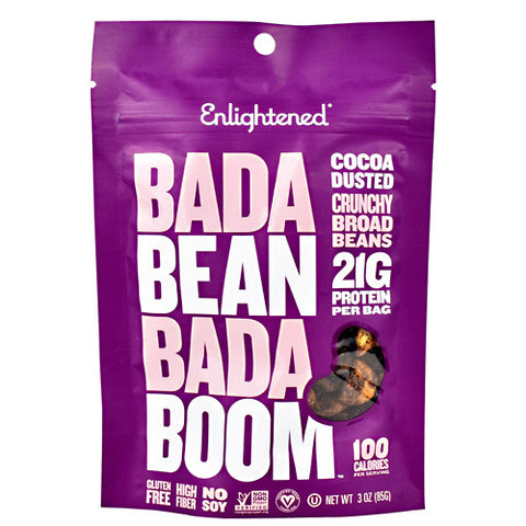 Bada Bean Bada Boom, Cocoa Dusted, 6 (3oz) Bags