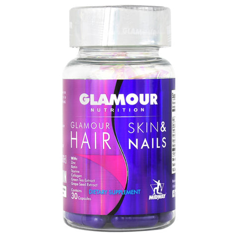 Glamour Hair, Skin & Nails, 30 Capsules, 30 capsules