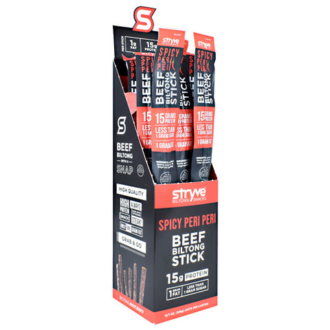 Biltong Beef Stick, Spicy Peri Peri, 12 (1 oz.) Sticks