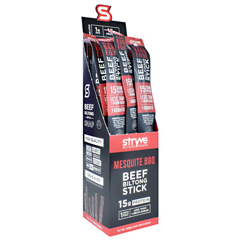 Biltong Beef Stick, Mesquite Bbq, 12 (1 oz.) Sticks