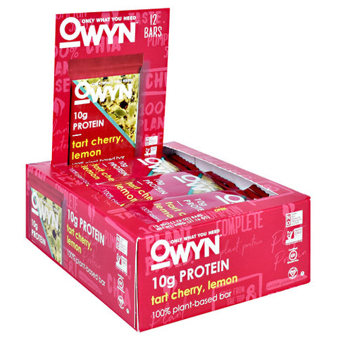 Owyn Bar, Tart Cherry Lemon, 12 - 50 G Bars