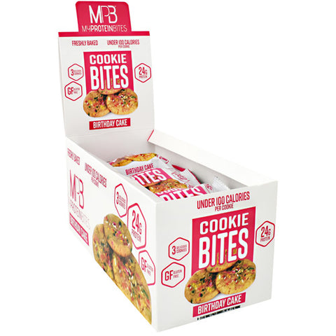 Cookie Bites, Birthday Cake, 8 (3 pack) Cookies