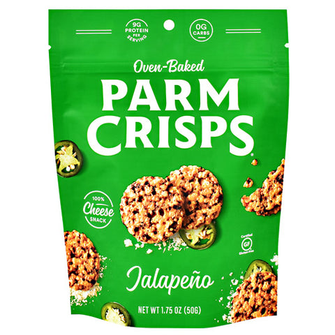 Parmcrisps, Jalapeno, 6 - 1.75 OZ (50g) Bags