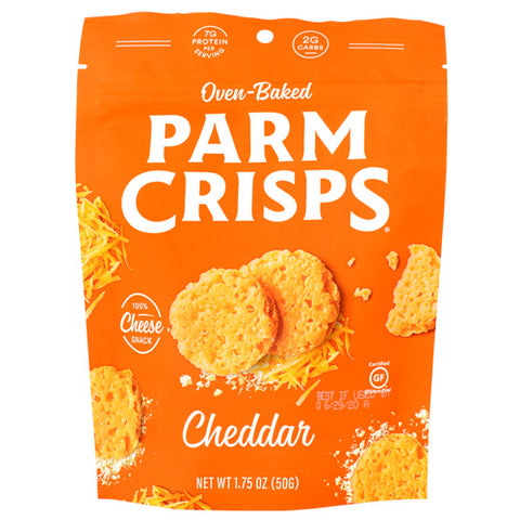 Parmcrisps, Cheddar, 6 - 1.75 OZ (50g) Bags