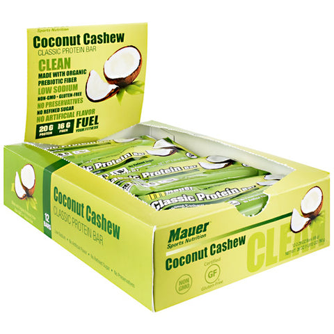 Classic Protein Bar, Coconut Cashew, 12 (2.29 oz) Bars