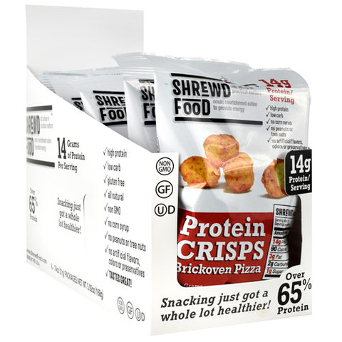 Protein Crisp, Brickoven Pizza, 16 (.74 oz) Bags