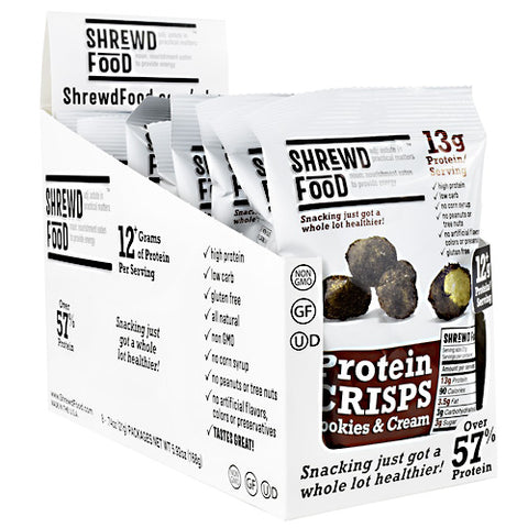 Protein Crisp, Cookies & Cream, 16 (.74 oz) Bags